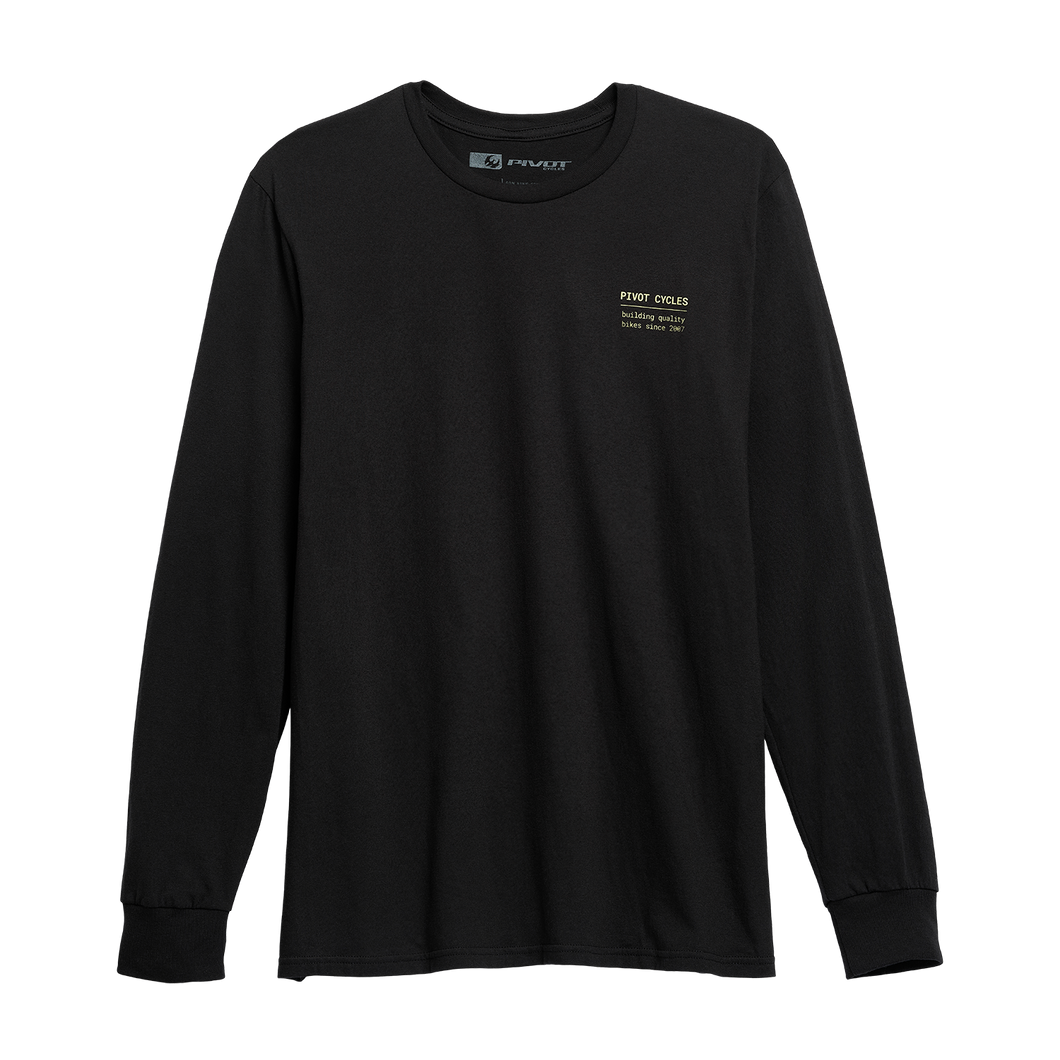 Frame Long Sleeve Tee - Black